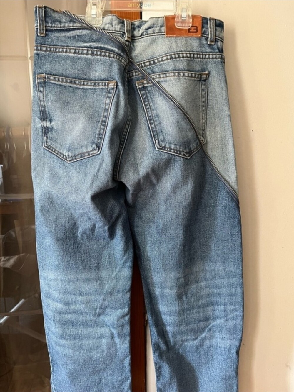 EB DENIM Gemini Zipper Jeans 26 EUC - Picture 8 of 9